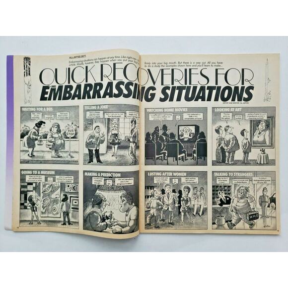 1988 MAD Magazine April No. 278 "Mad Rap Issue / Dirty Dancing" M262 - Picture 4 of 6